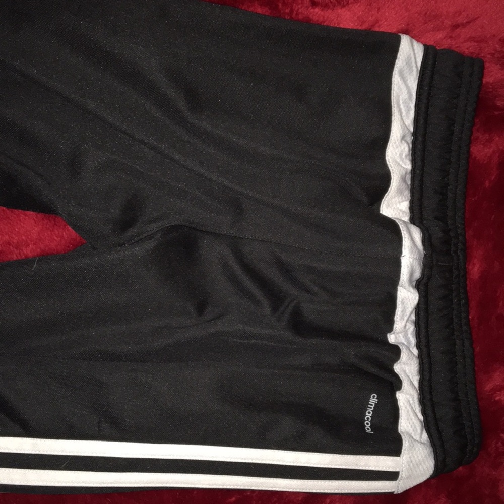 Adidas black and white pants size small - Picture 3 of 4